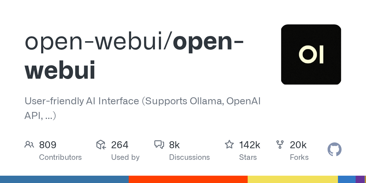 Open WebUI 甄选 &middot; 自托管 AI 对话平台